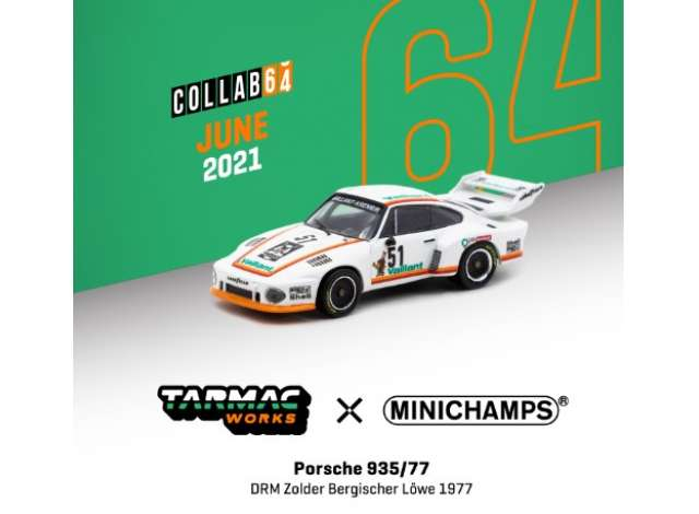 Porsche 935/77 #51 DRM Zolder Bergischer Lowe 1977, white/orange