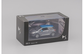 CITROËN DS3 (2014), grey / emeraude