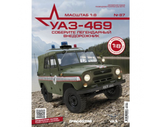 Сборная модель УАЗ-469, выпуск 87