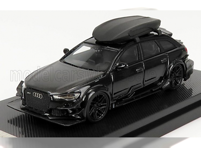 AUDI A6 Rs6 Avant Race Darwinpro Widebody (2017), black