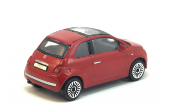 FIAT 500, red