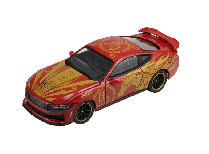 FORD Mustang Dark Horse *Chinese Zodiac 2026 Year of the Horse* (2024), red