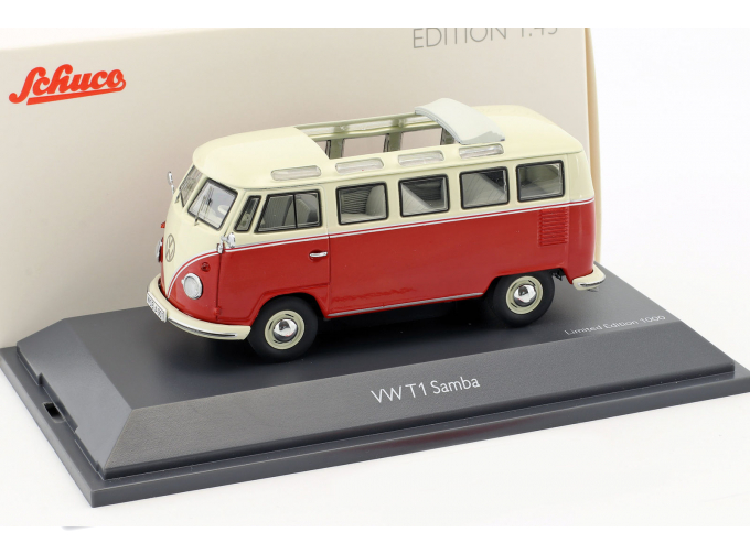 Volkswagen T1 Samba (red / beige)