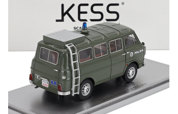 ALFA ROMEO F-12 MINIBUS 1-SERIES - POLIZIA - POLICE (1970), olive