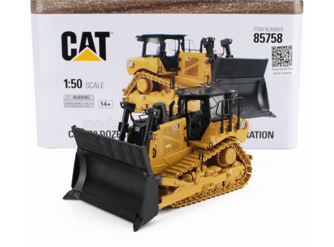 CATERPILLAR Catd8 Ruspa Cingolata - Dozer Scraper Track Type Tractor - Waste Handler Configuration, Yellow Black