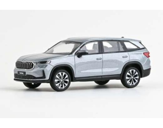 Skoda Kodiaq II (2023), smoky silver diamond metallic
