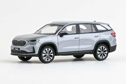 Skoda Kodiaq II (2023), smoky silver diamond metallic