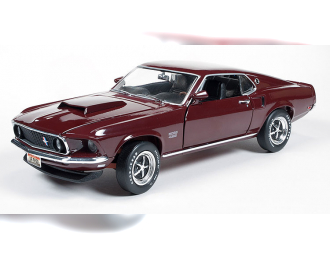 Ford Mustang Fastback 1969 (maroon)