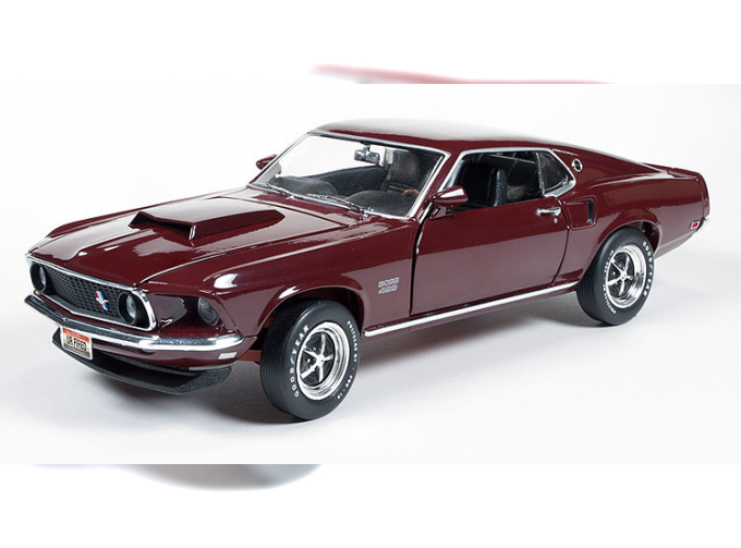 Ford Mustang Fastback 1969 (maroon)