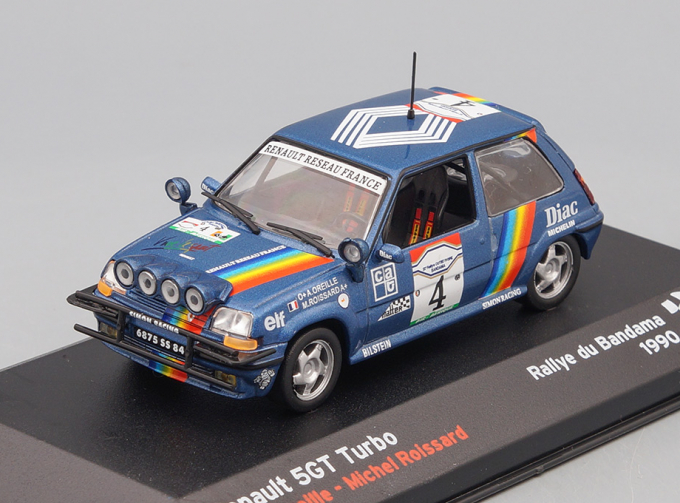 RENAULT 5GT Turbo Alain Oreille - Michel Roissard #4, blue