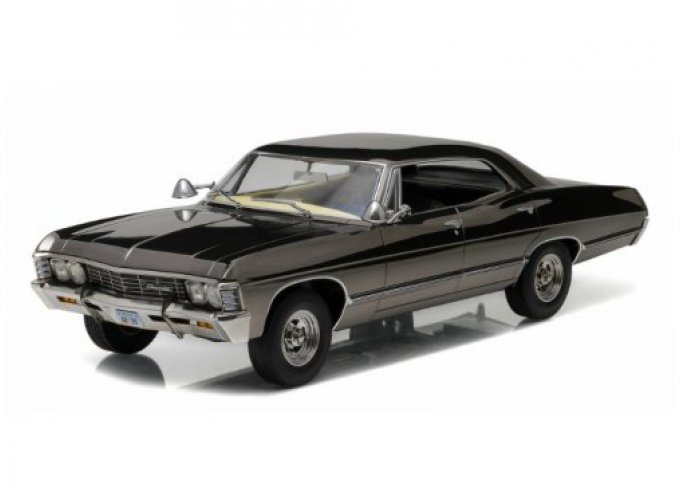 CHEVROLET Impala Sport Sedan 1967 Black Chrome (из телесериала "Сверхъестественное")
