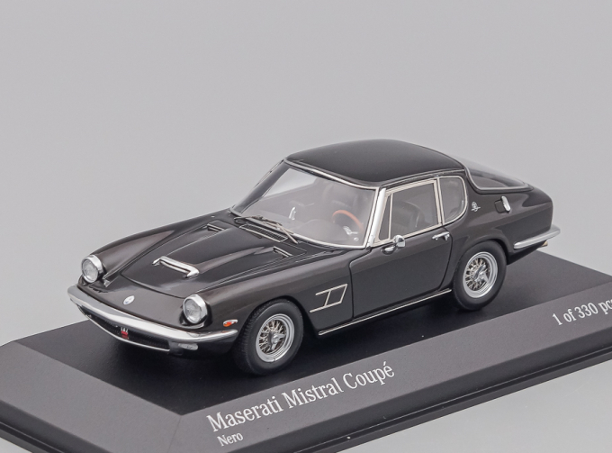 MASERATI Mistral Coupé 1963, black