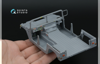 3D Декаль интерьера кабины для семейства Humvee (ICM)