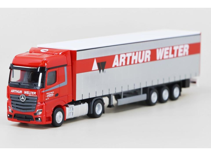 MERCEDES-BENZ Actros Arthur Welter, red/grey