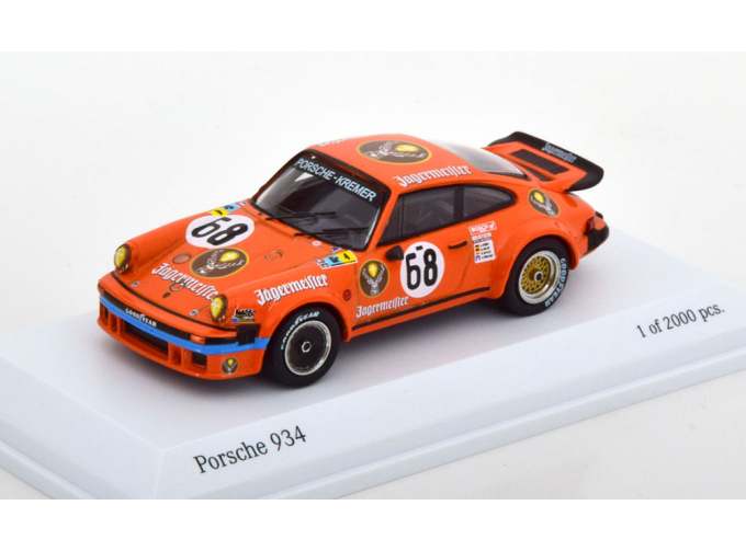 PORSCHE 934 №68 24h Le Mans, Poulain/Feitler/Holup/Dören (1978), Jaegermeister