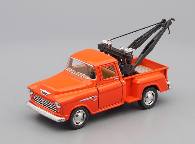 CHEVROLET Stepside Tow Truck (1955), orange