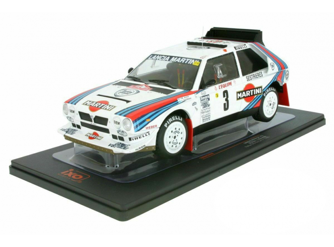 LANCIA Delta S4 #9 "Martini" Biasion/Siviero Rally Monte Carlo 1986