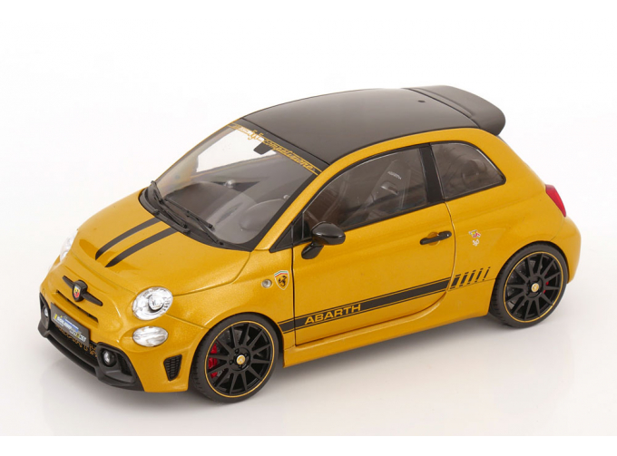 FIAT Nuova 500 Abarth 595 (2024),Yellow Met Black