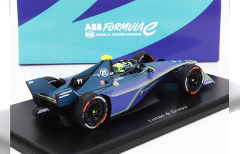 MAHINDRA Formula-e M9 Electro Team Abt Cupra N11 Season (2023-2024) Lucas Di Grassi, Blue Yellow