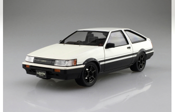 Сборная модель Toyota AE86 Levin '83 (White / Black)