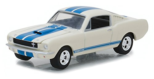 FORD Mustang Shelby GT350 Fastback 1965 White / Blue Stripes