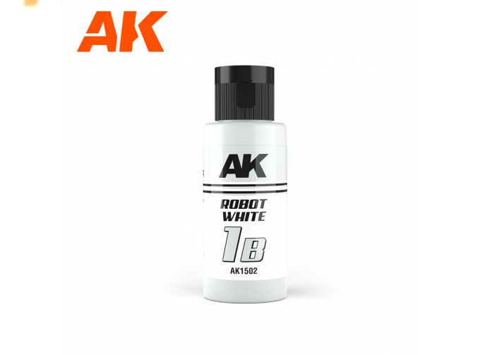 Краска акриловая Dual Exo 1B - Robot White, 60ml