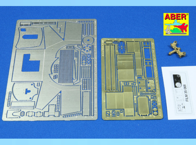 Фототравление для Gun shield for Panzerjager I with 4.7 cm Pak - early version additional set