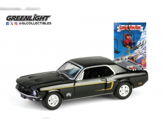 FORD Mustang Coupe с лыжами на крышке багажника "Ski Cliff" (1968), Black