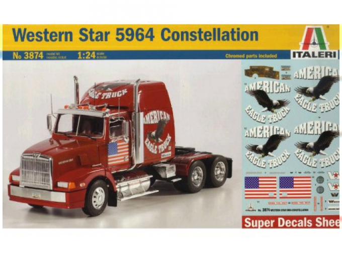 Сборная модель Автомобиль WESTERN STAR 5964 CONSTELLATION