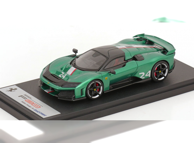 FERRARI F80 (2024), green metallic /silver red