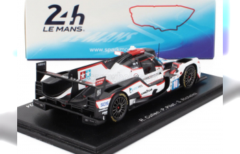 ORECA 07 Gibson Gk428 4.2l V8 Team Vector Sport №10 24h Le Mans (2024) Ryan Cullen - Patrick Pilet - Stephane Richelmi, White Black