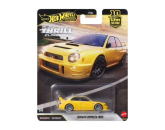 SUBARU Impreza WRX, yellow