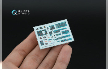 3D Декаль интерьера кабины МиГ-21БИС Поздний (с системой Полет-ОИ) (Eduard) (с 3D-печатными деталями