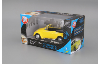 VOLKSWAGEN Beetle Cabriolet (open soft top), lemon