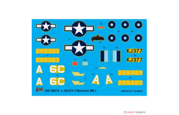 Сборная модель L-5A/OY-1/Sentinel Mk.I