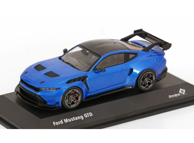 FORD Mustang GTD (2025), blue metallic (indulgent blue)