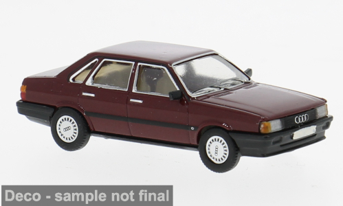AUDI 80 B2 (Typ 85) (1984), dark red