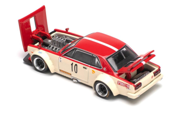 NISSAN Skyline GT-R V8 Drift (Hakosuka), Watanabe, cream / red