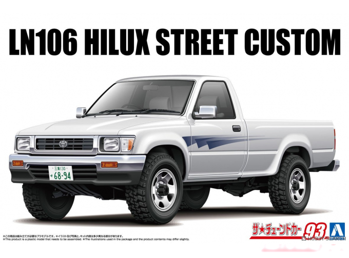 Сборная модель Toyota LN106 Hilux Longbed Street Custom '94
