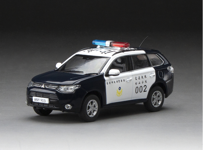 (Уценка!) MITSUBISHI Outlander Taipei City Police (2010), Black White