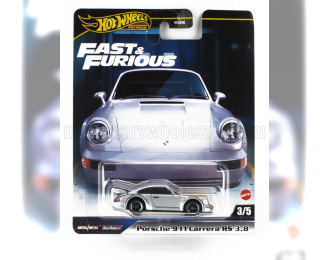 PORSCHE 911 930 Carrera Rs 3.8 Coupe (1978) - Fast & Furious, Silver