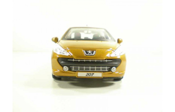 PEUGEOT 207, Star Collection 1:24, рыжий