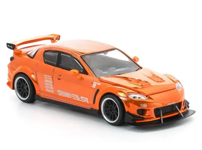 MAZDA RX8 Re-Amemiya, chrome orange
