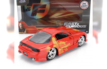 MAZDA Dom's Rx-7 (2001) - Toretto - Fast & Furious Ii, Orange