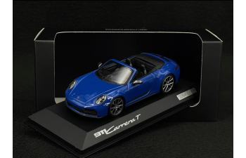 PORSCHE 911 (992 II) Carrera T Cabriolet (2024), Lugano blue