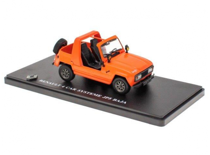 RENAULT 4 GTL Car Systeme JP5 Baja (1983), Orange