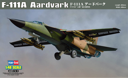 Сборная модель Самолет F-111 А Aardvark