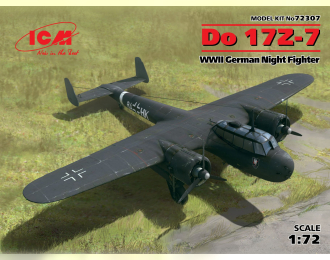 Сборная модель Do 17Z-7 Германский ночной истребитель