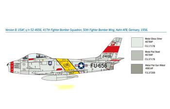 Сборная модель Самолёт F-86F Sabre