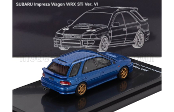 SUBARU Impreza Wrx Sw Station Wagon (2001), Blue Met